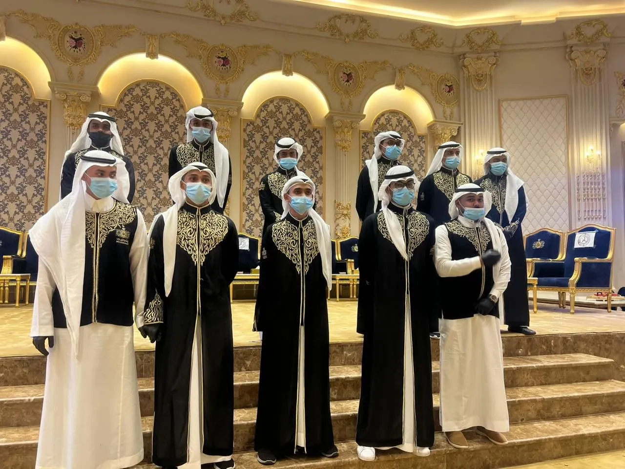 قهوجي في الرياض للعزاء