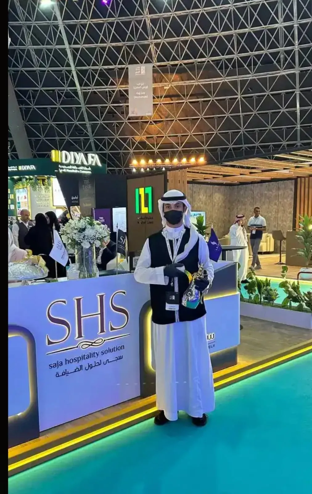 قهوجي وصباب الرياض للعزاء